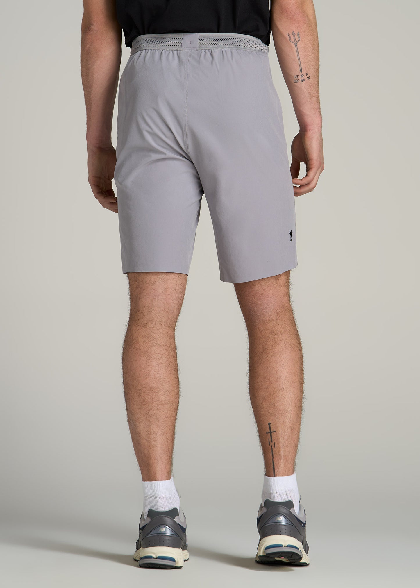 Featherweight Perforated Training Shorts for Tall Men