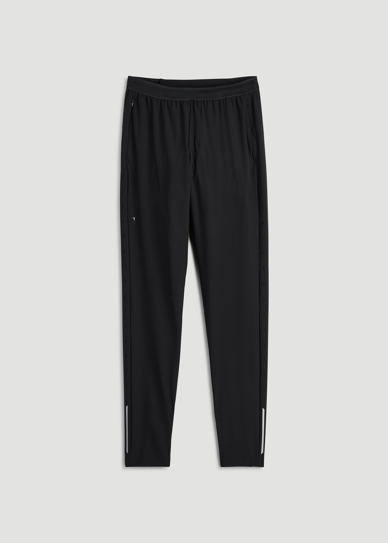 Featherweight Running Pants for Tall Men in Black
