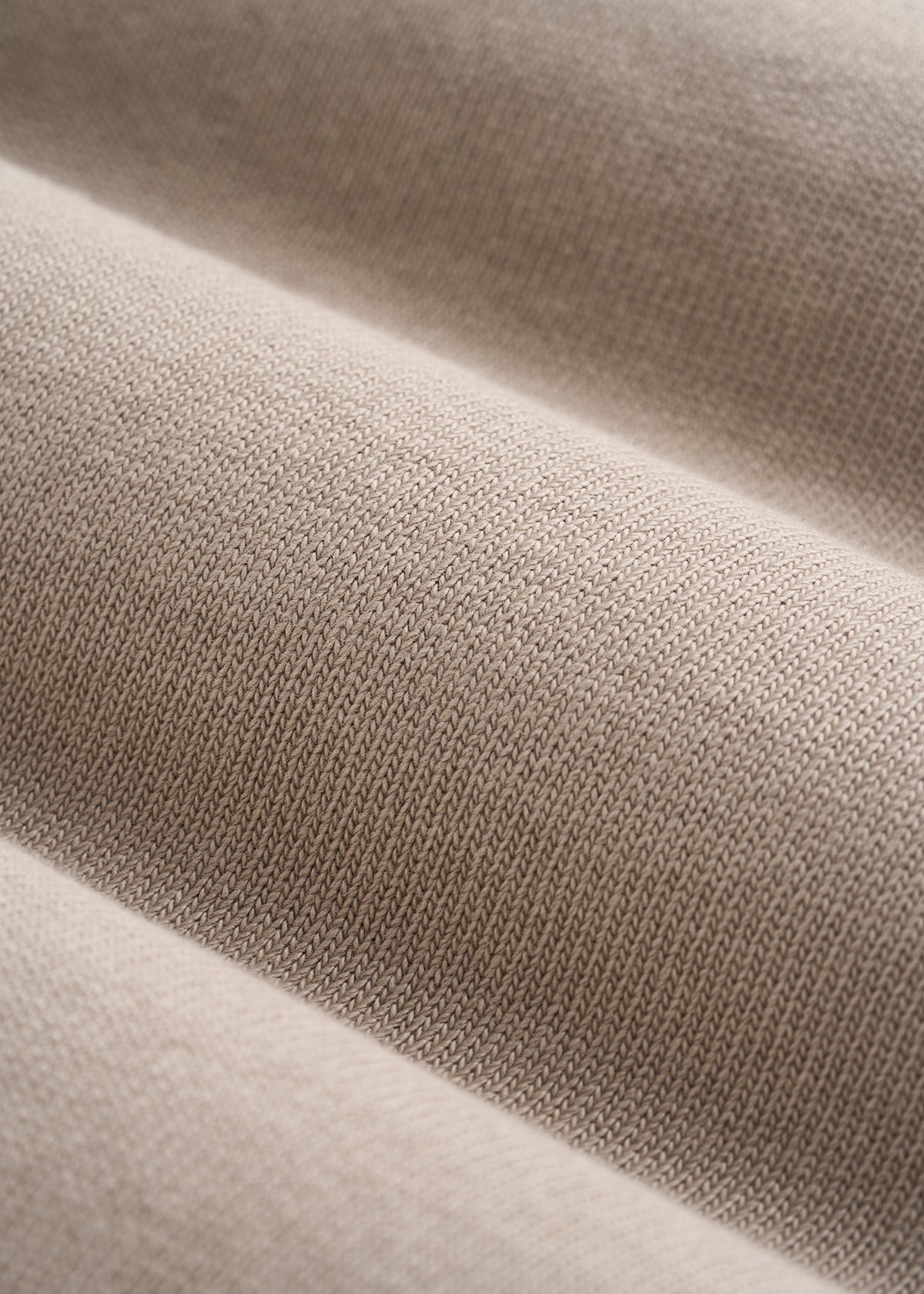 Field Knit Jersey Crewneck for Tall Men in Moon Rock