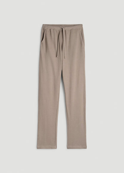 Field Knit Jersey Pull-on Pants for Tall Men in Moon Rock