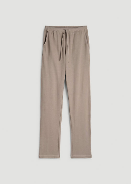 Field Knit Jersey Pull-on Pants for Tall Men in Moon Rock