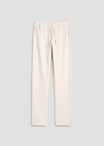 Field Knit Jersey Pull-on Pants for Tall Men in Parchment