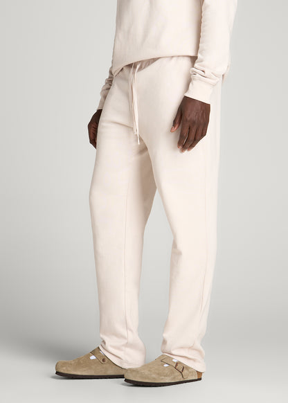 Field Knit Jersey Pull-on Pants for Tall Men in Parchment