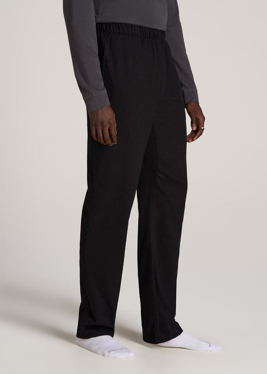 Pajama Pants for Tall Men in Charcoal Mix