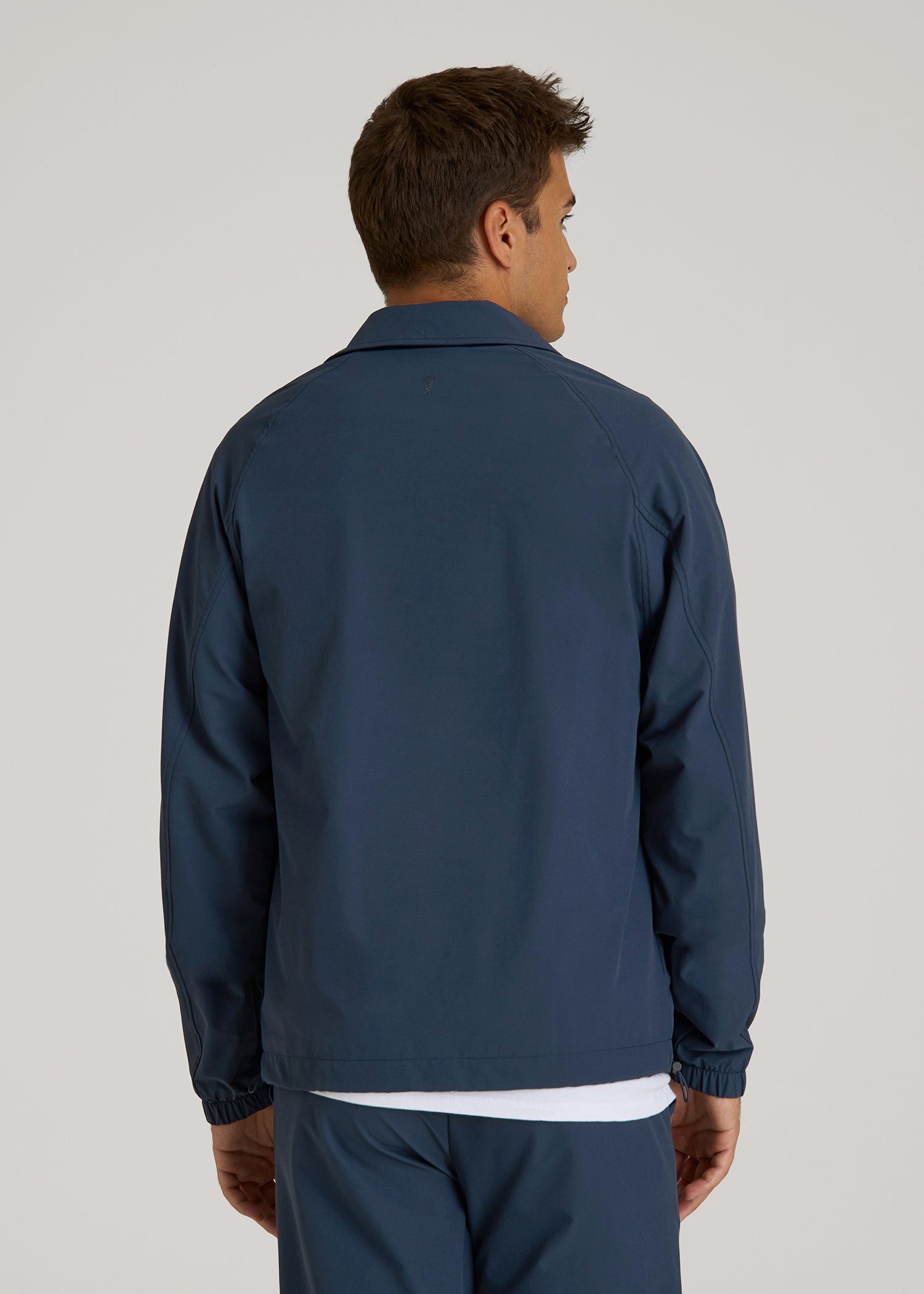 BLUCO REFLECTOR JACKET NAVY サイズL Flex Nylon Collared Jacket for Tall Men | American Tall