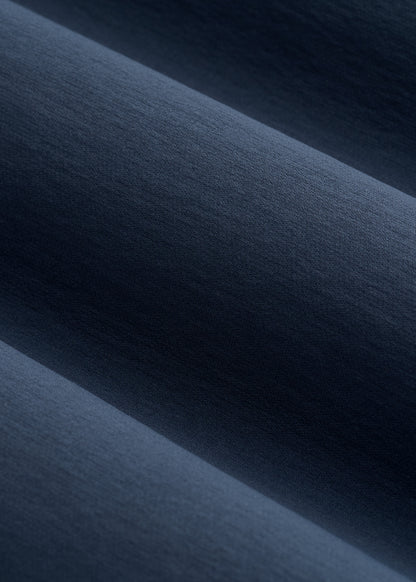 Flex Nylon Collared Jacket for Tall Men in Navy Blue