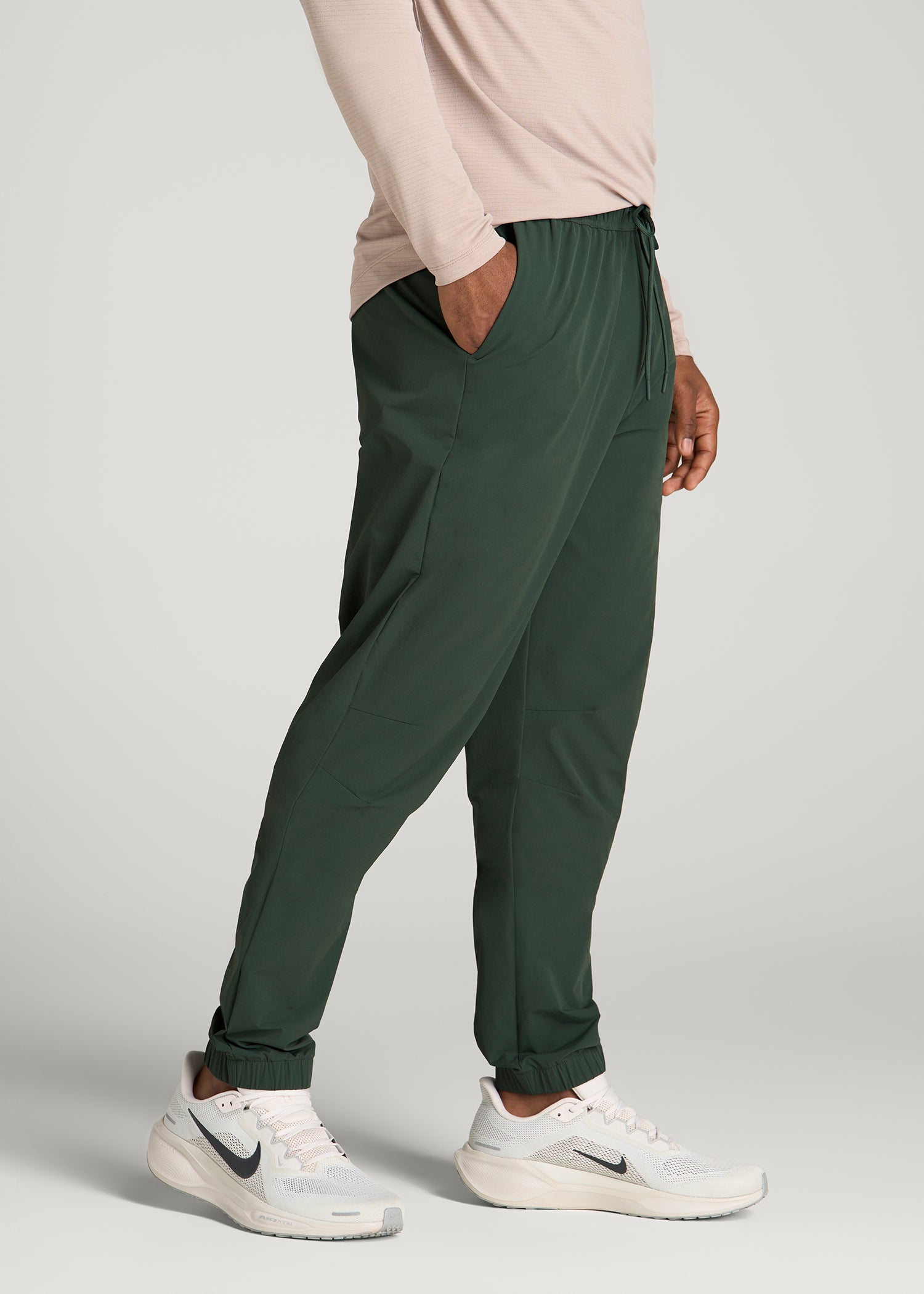 Flex Nylon Jogger for Tall Men in Boreal Forest