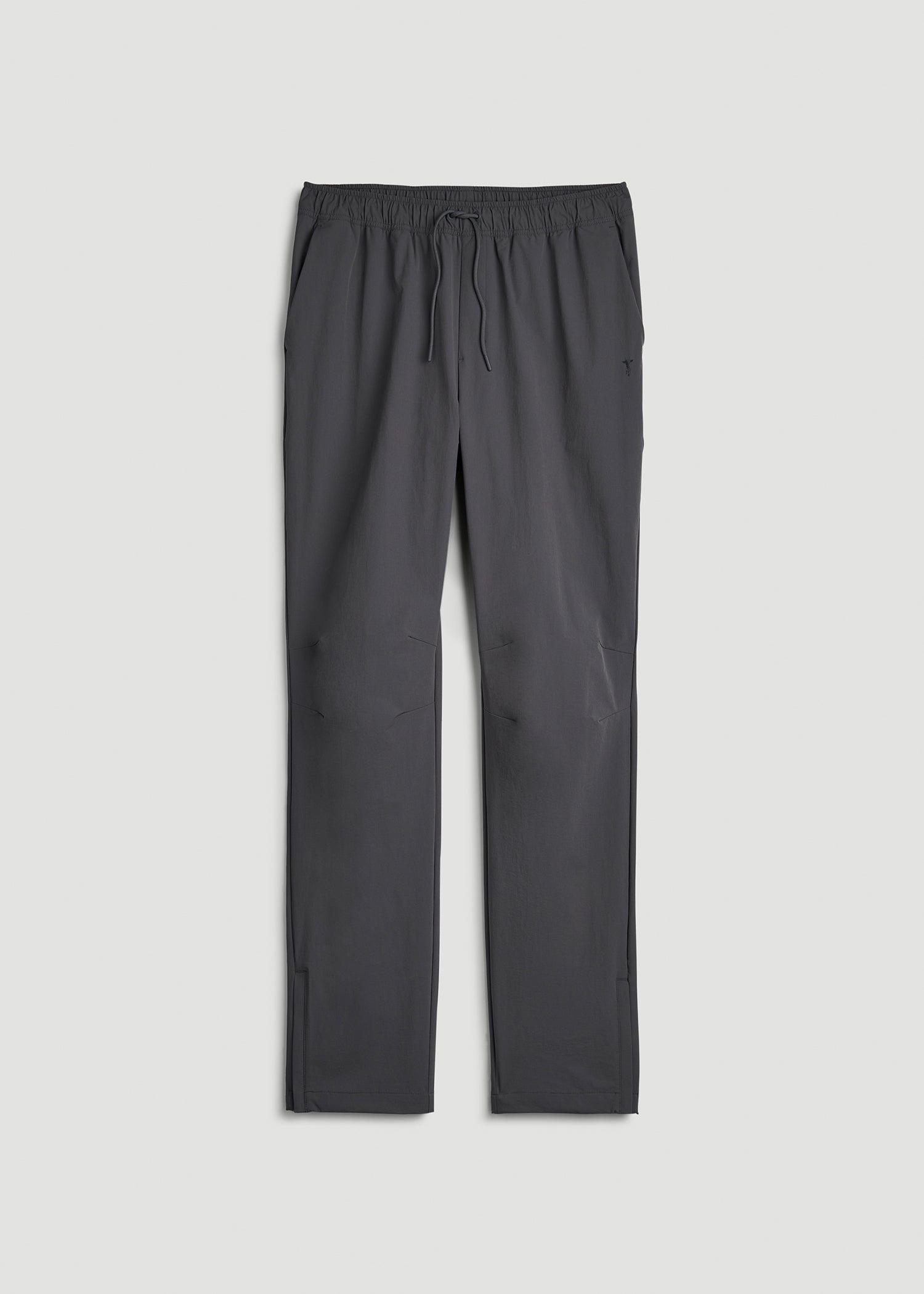 Flex Nylon Pants for Tall Men in Iron Grey