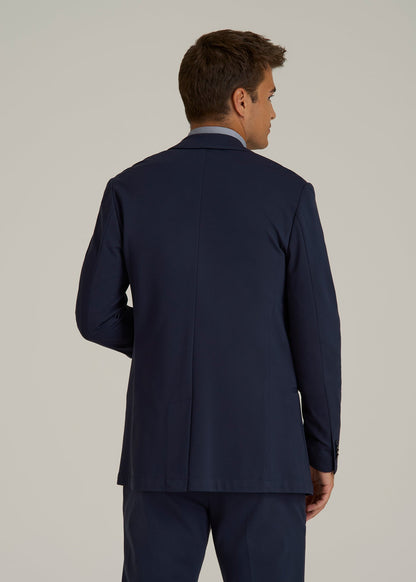 Flex Tech Suit Jacket for Tall Men in Navy