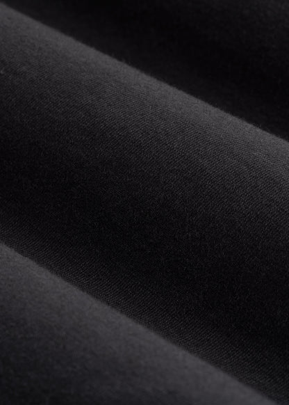 A.T. Performance French Terry Full Zip Hoodie for Tall Men in Black