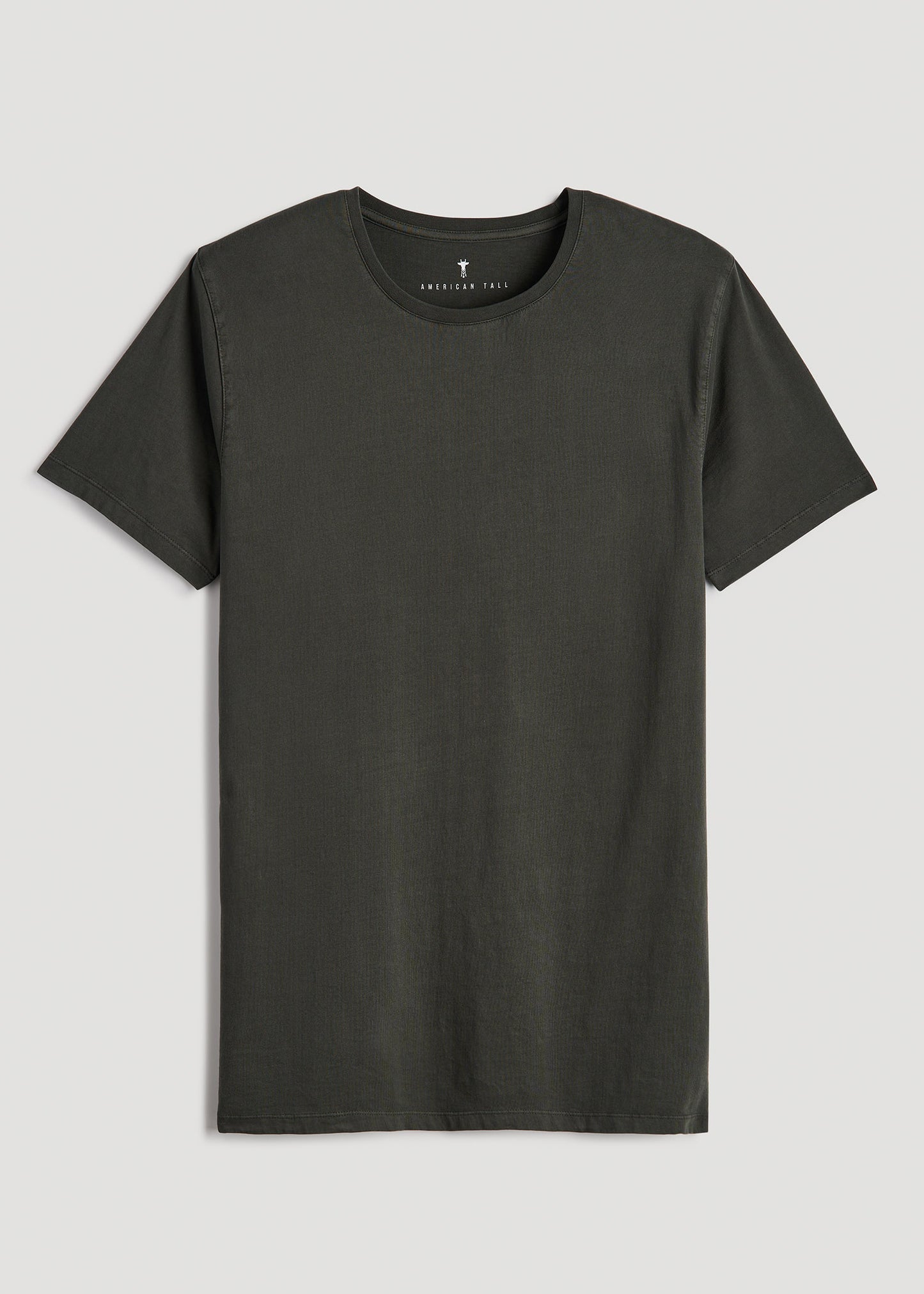 MODERN-FIT Garment Dyed Cotton Men's Tall T-Shirt in Pine Grove