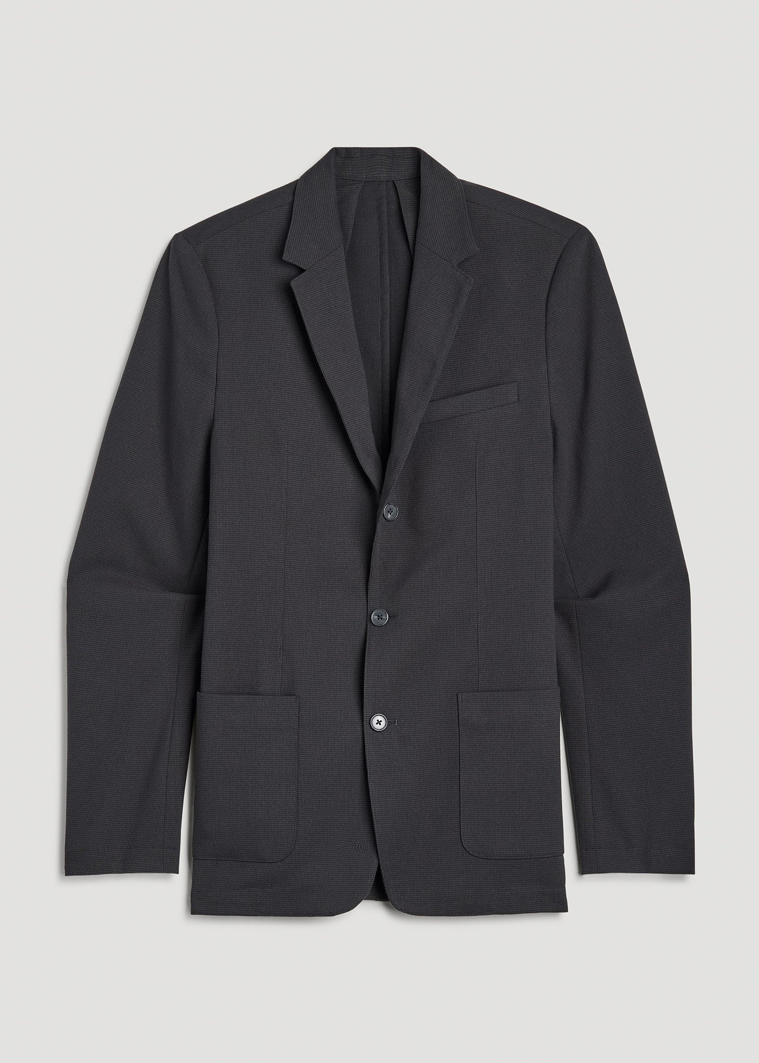 Garment Washed Stretch Cotton Tall Blazer | American Tall