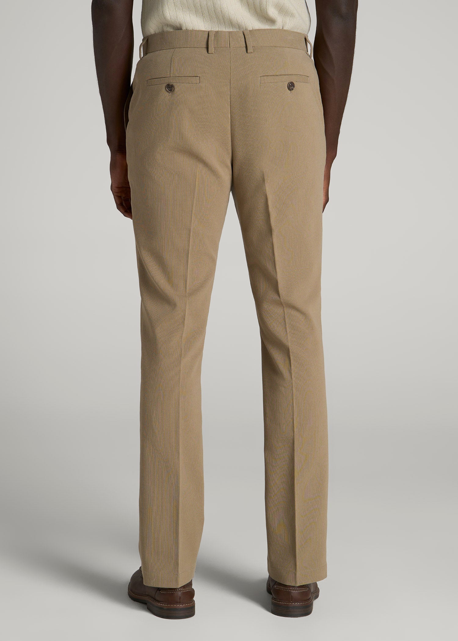 light brown dress pants mens Proper Cloth Tobacco Irish Linen Men's Custom Dress Pants