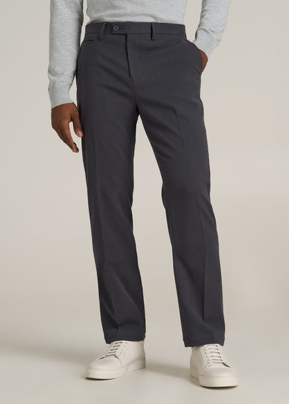 Garment Washed Stretch Cotton Suit Pants for Tall Men | American Tall Garment Washed Stretch Cotton Suit Pants for Tall Men | American Tall