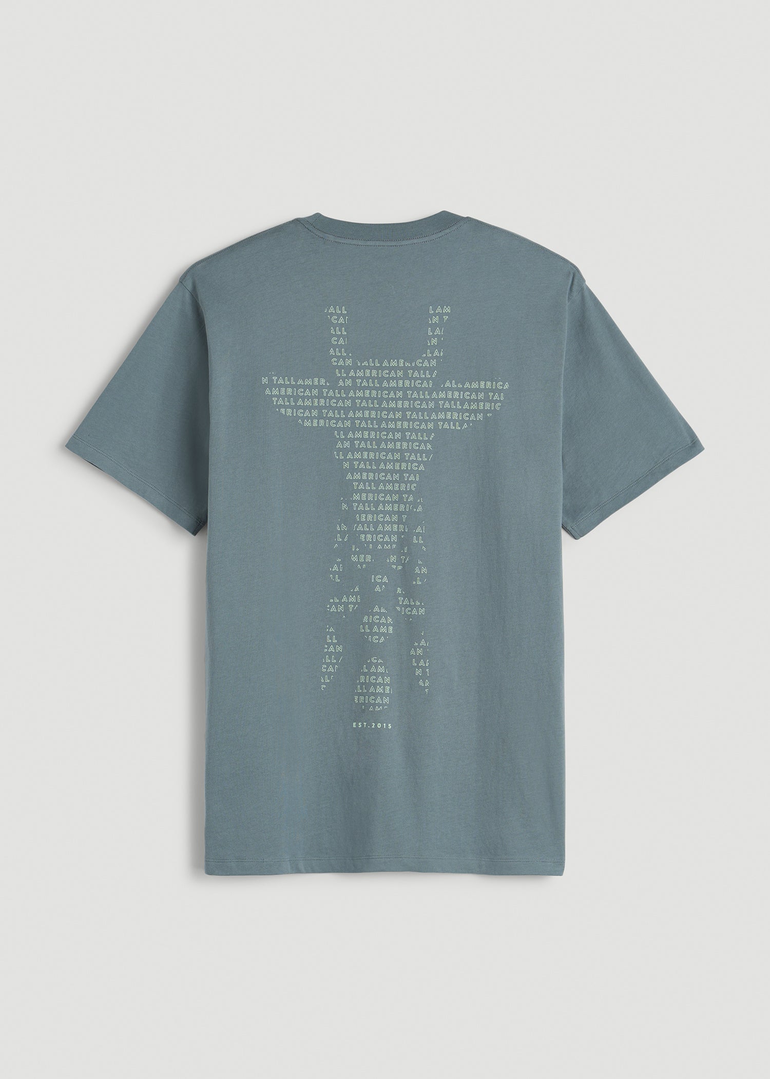 Giraffe Graphic Tee for Tall Men in Trooper
