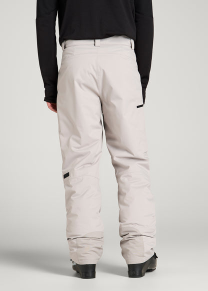 Insulated Ski Pants for Tall Men in Evergrey