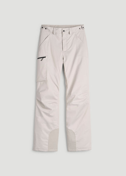 Insulated Ski Pants for Tall Men in Evergrey