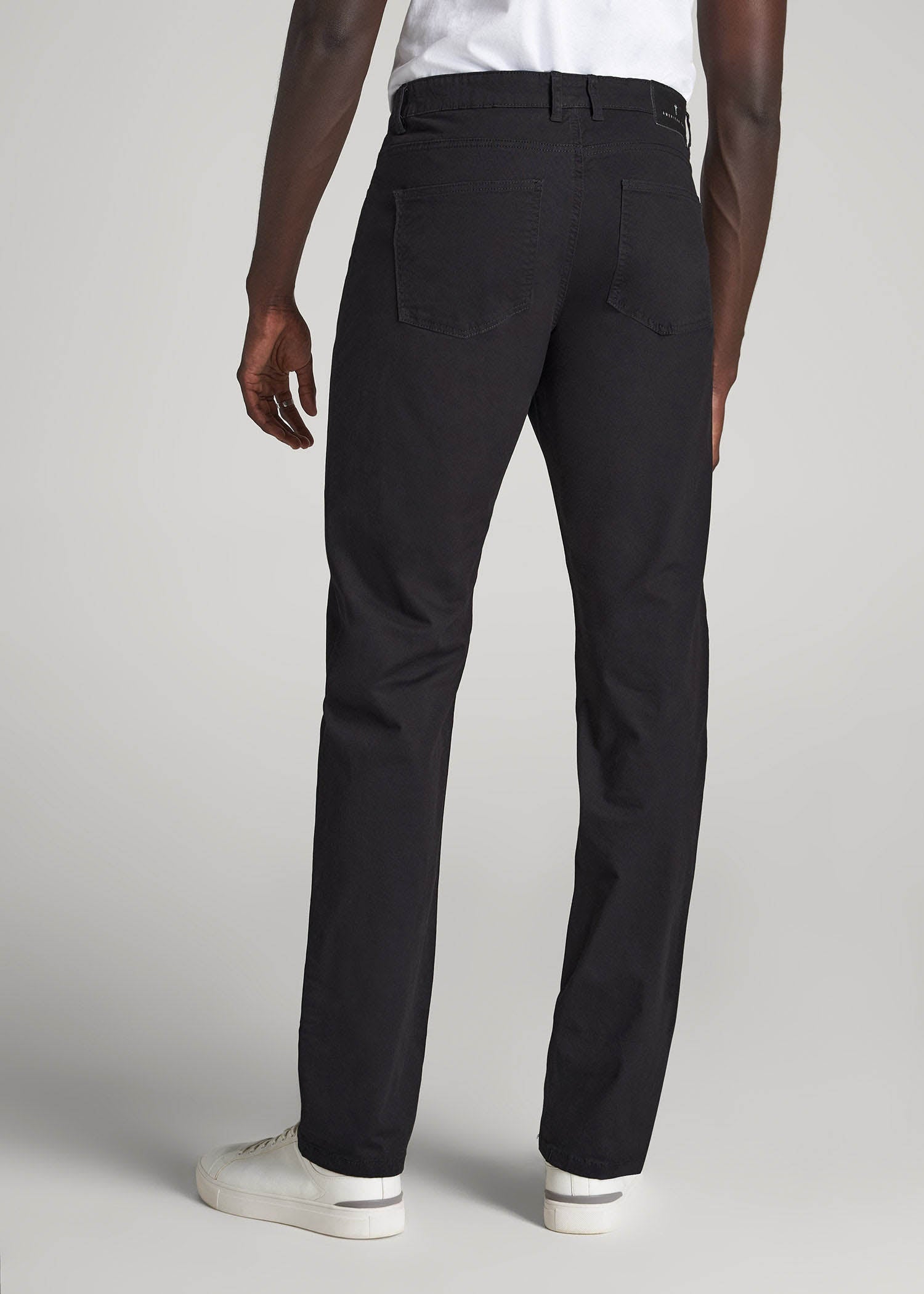 J1 Straight Leg Five-Pocket Pants For Tall Men Black | American Tall