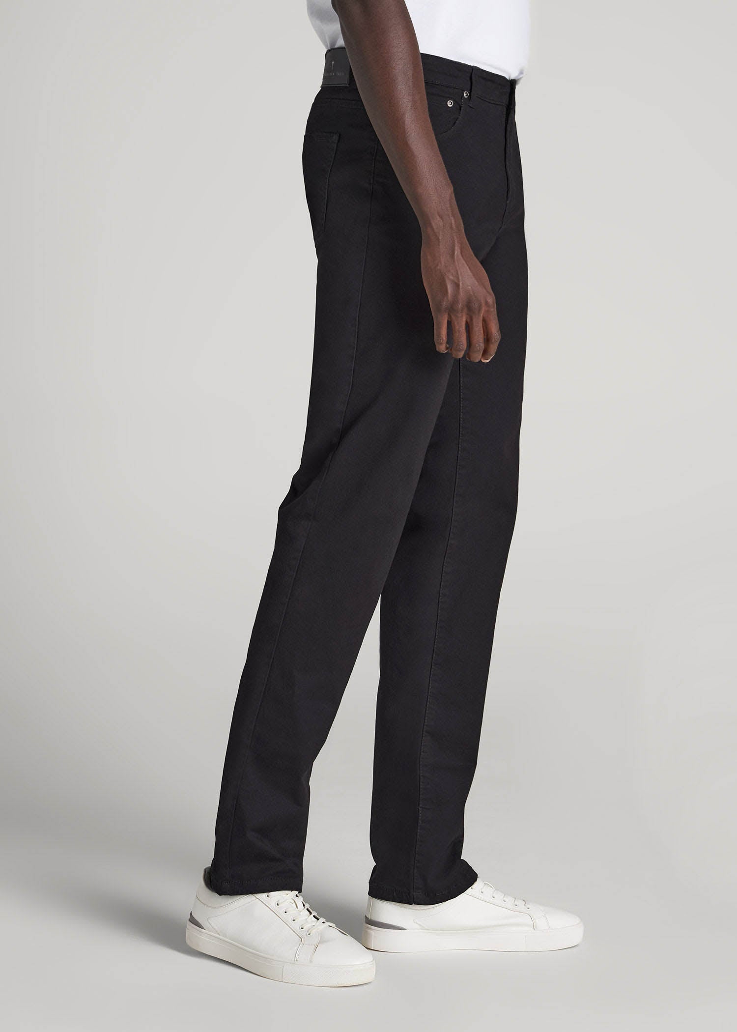 J1 Straight Leg Five-Pocket Pants For Tall Men Black | American Tall