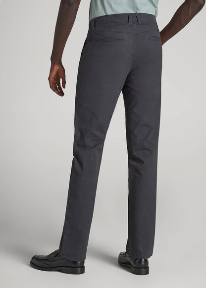 J1 STRAIGHT Leg Chinos for Tall Men in Iron Grey
