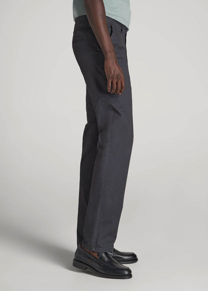 J1 STRAIGHT Leg Chinos for Tall Men in Iron Grey