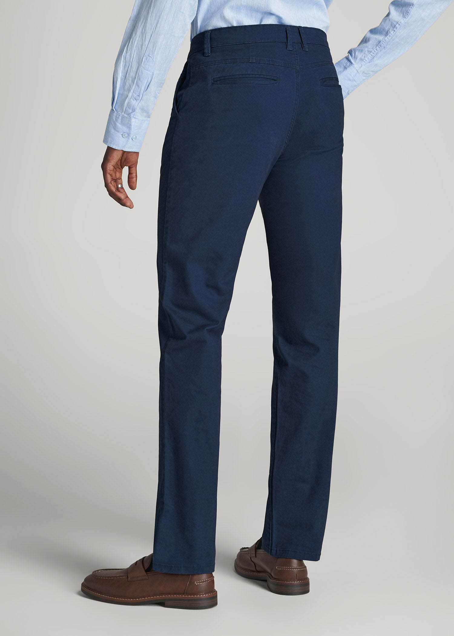 BROCHURE 1P BIG CHINO PANTS NAVY S