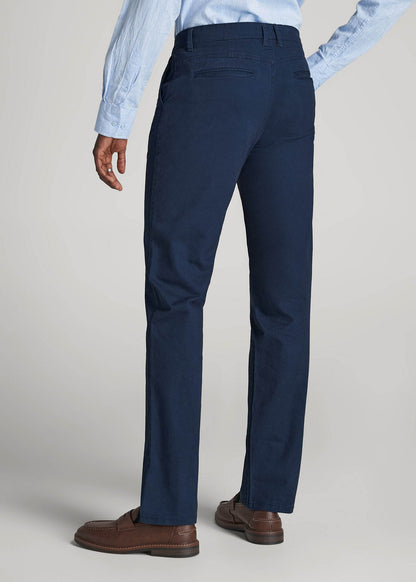J1 STRAIGHT Leg Chinos for Tall Men in Marine Navy