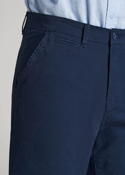 J1 STRAIGHT Leg Chinos for Tall Men in Marine Navy