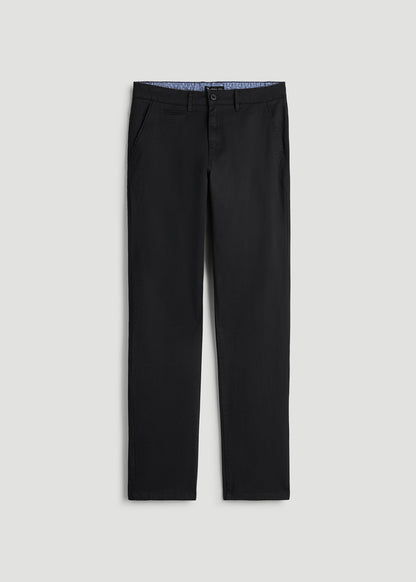 J1 STRAIGHT Leg Chinos for Tall Men in Black
