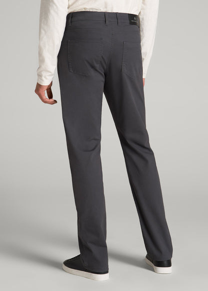 J1 STRAIGHT Leg Five-Pocket Pants for Tall Men in Iron Grey