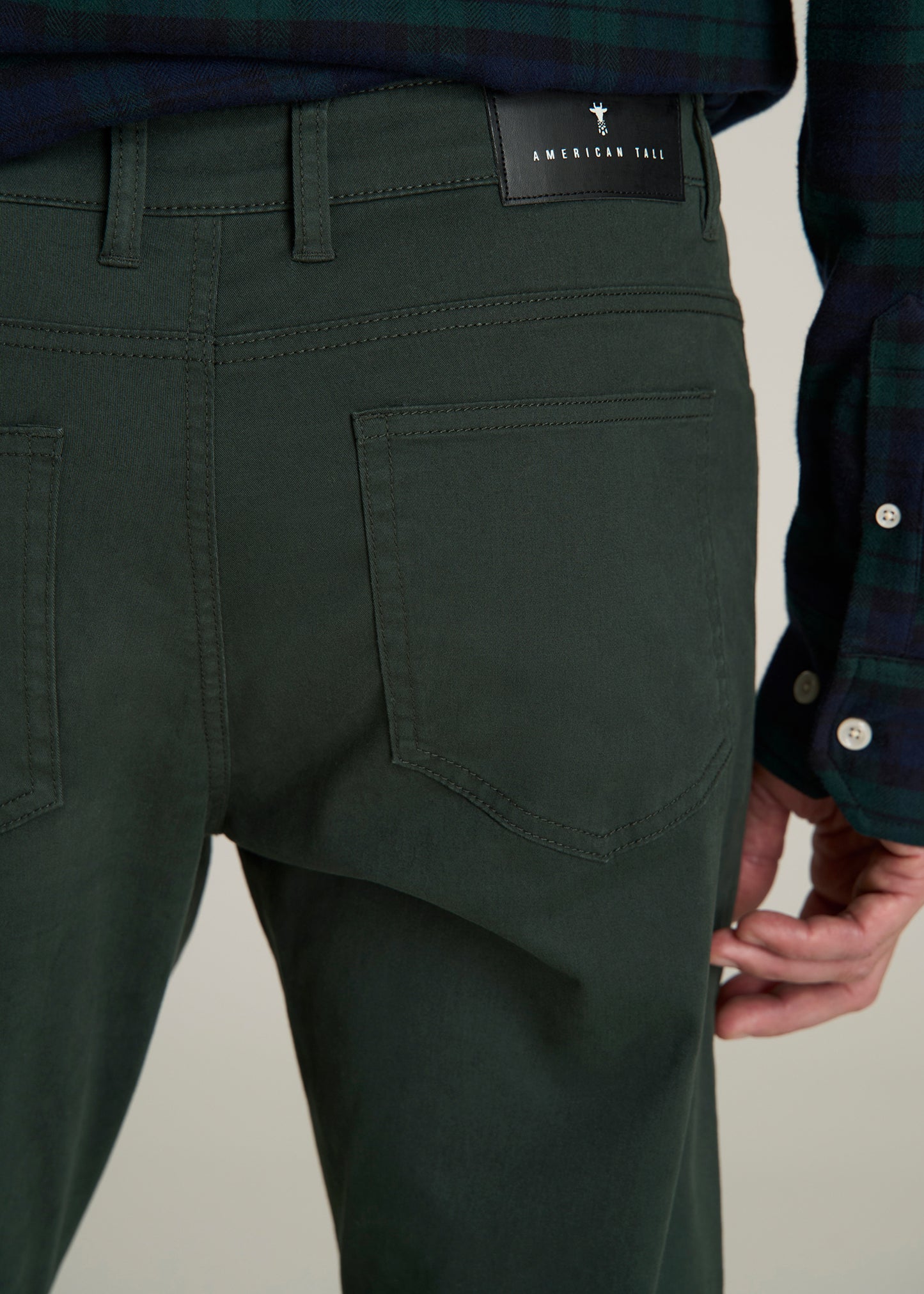 J1 STRAIGHT Leg Five-Pocket Pants for Tall Men in Pine Grove