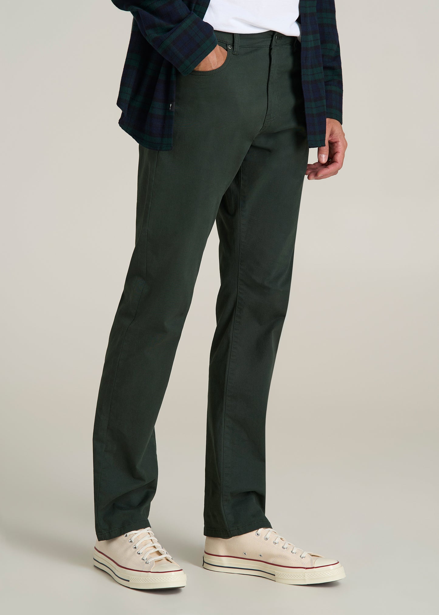 J1 STRAIGHT Leg Five-Pocket Pants for Tall Men in Pine Grove