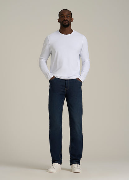 J1 STRAIGHT LEG Jeans for Tall Men in Blue Steel