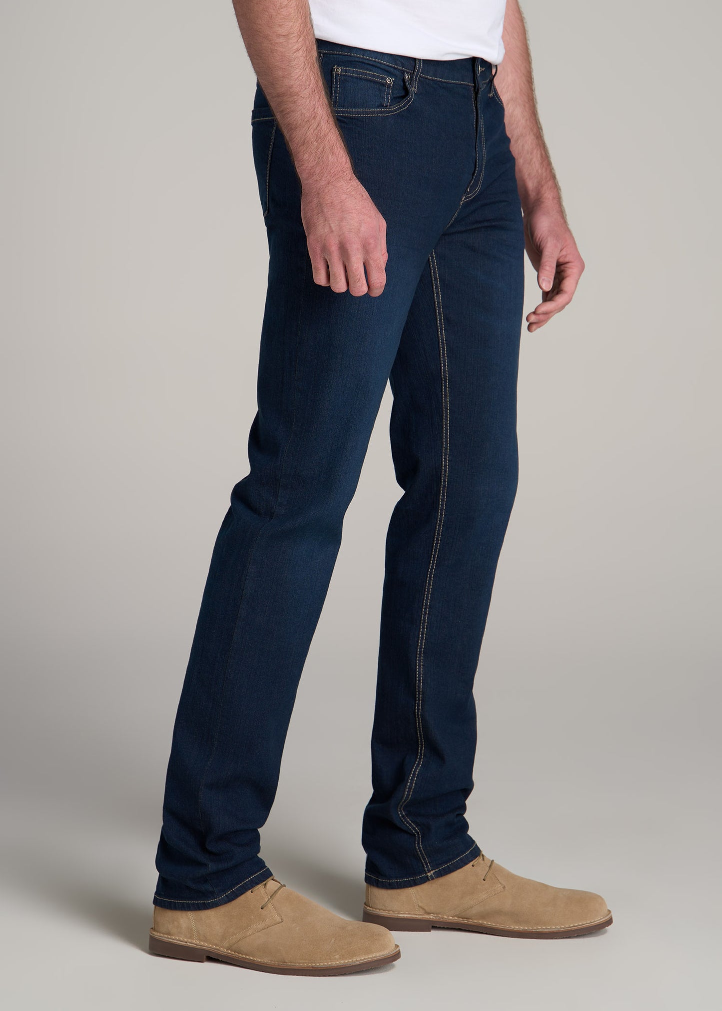 J1 STRAIGHT LEG Jeans for Tall Men in Blue Steel