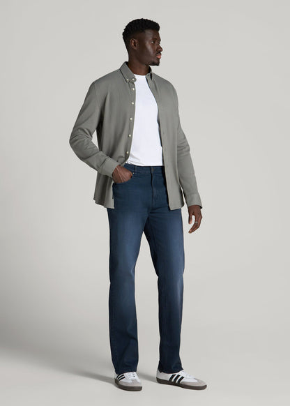 J1 STRAIGHT LEG Jeans for Tall Men in Faded Blue Black