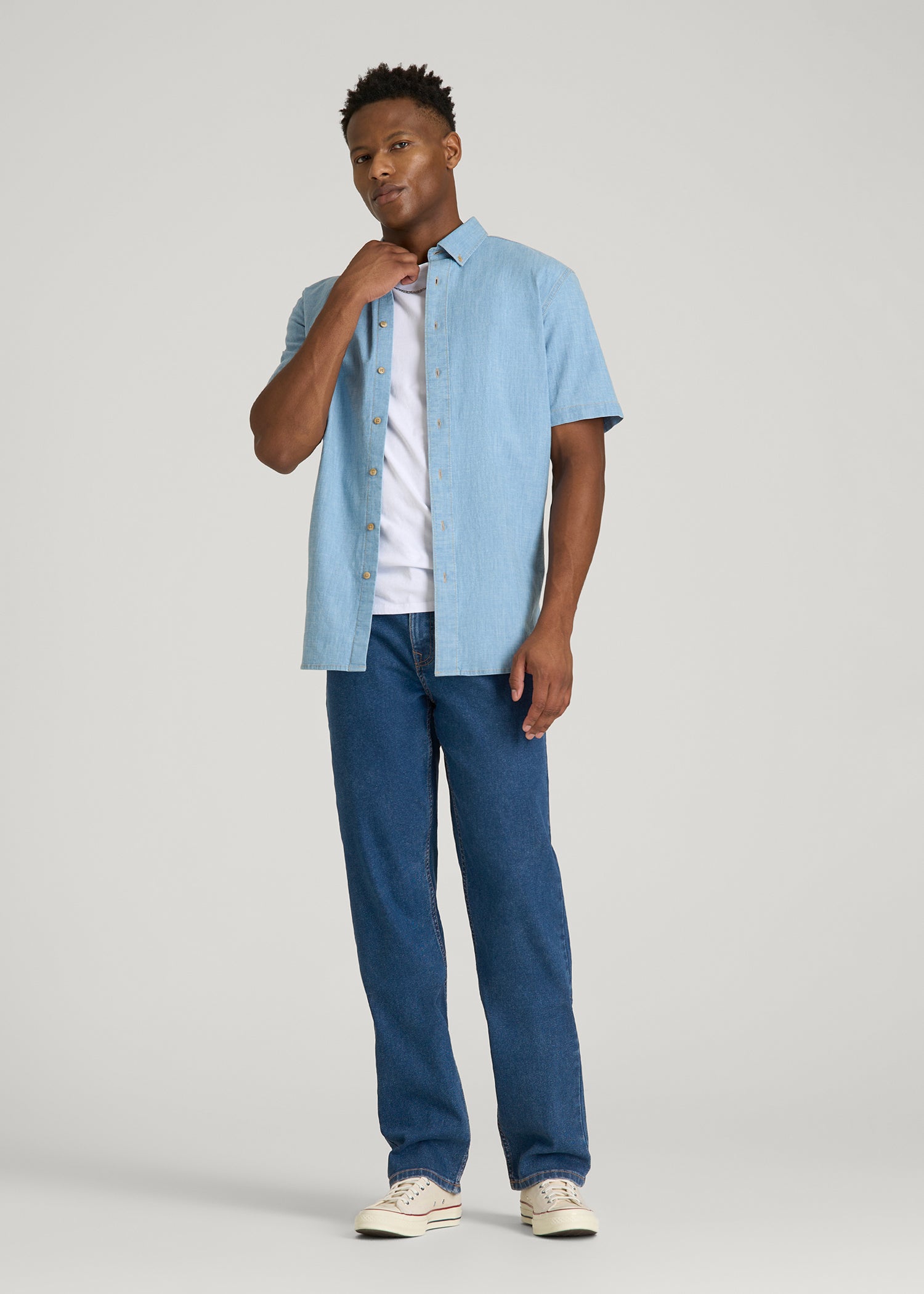 J1 STRAIGHT LEG Jeans for Tall Men in New Colorado Blue