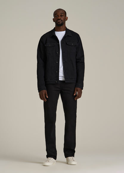 J1 STRAIGHT LEG Jeans for Tall Men in Black