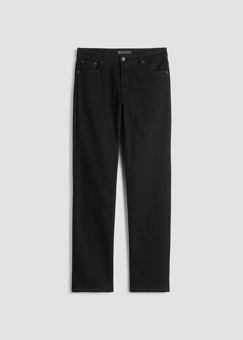 J1 STRAIGHT LEG Jeans for Tall Men in Black