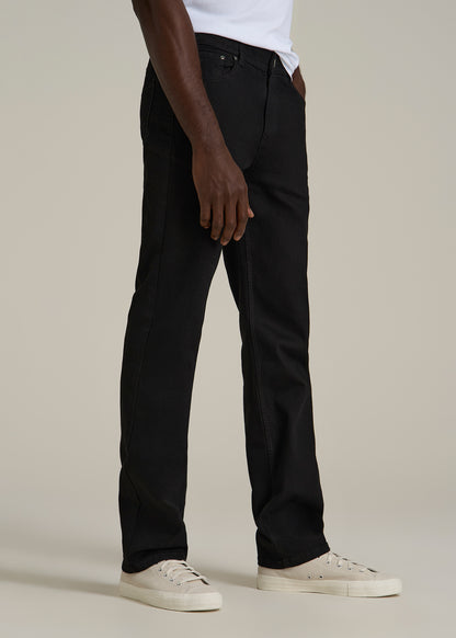 J1 STRAIGHT LEG Jeans for Tall Men in Black
