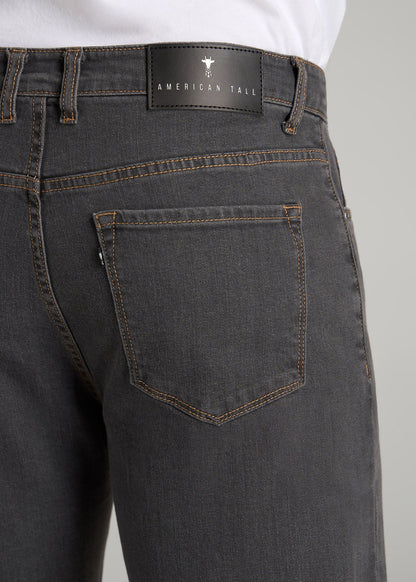 J1 STRAIGHT LEG Jeans for Tall Men in Grey