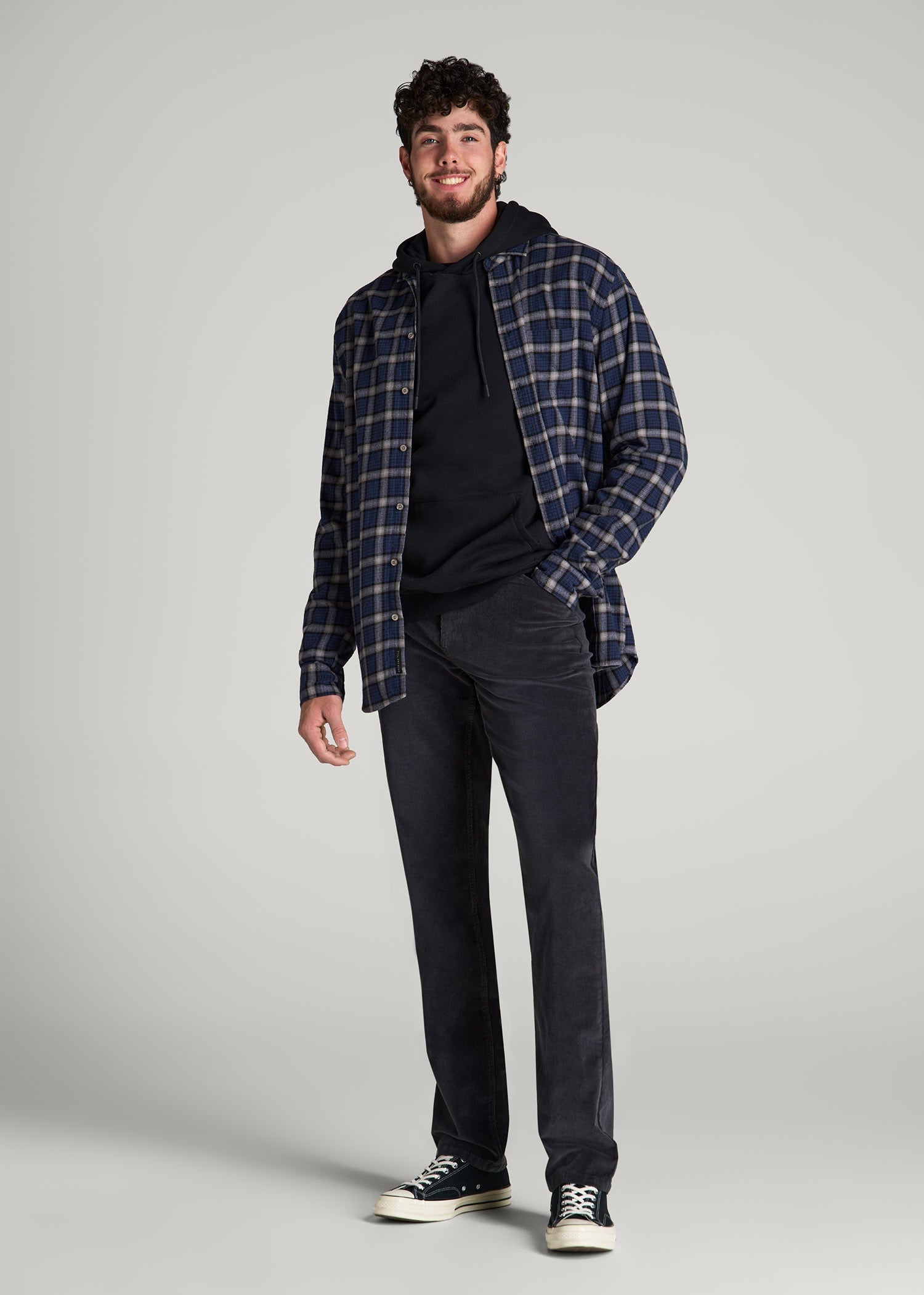 Stretch Corduroy 5 Pocket Pants for Tall Men | American Tall