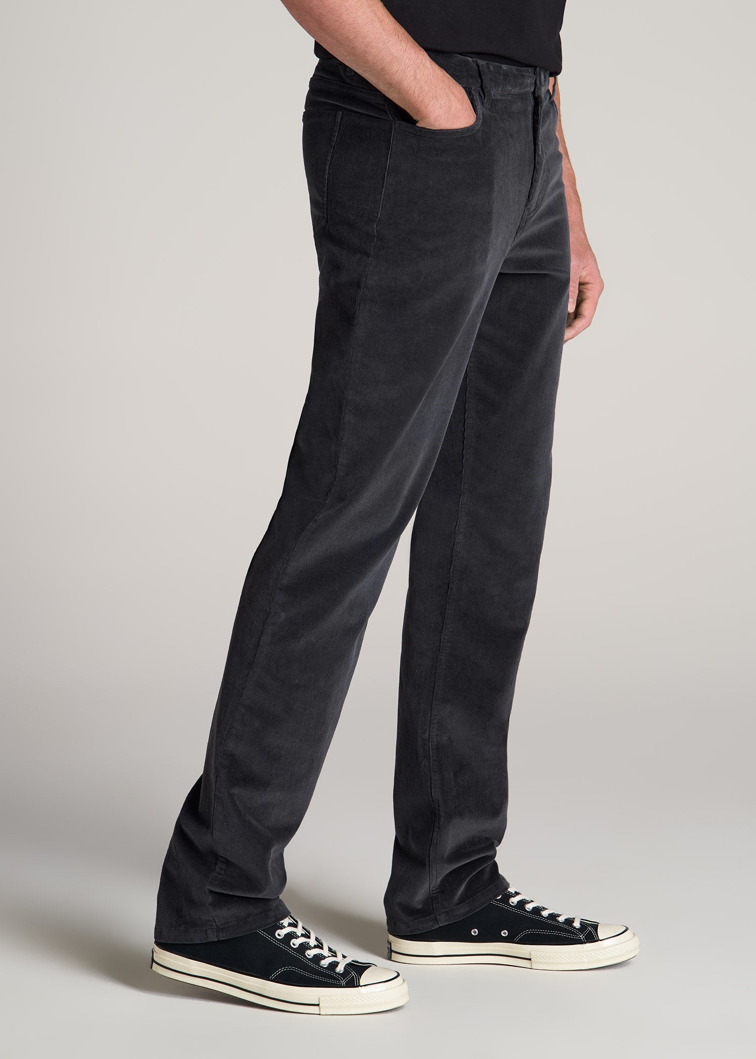 Stretch Corduroy 5 Pocket Pants for Tall Men | American Tall