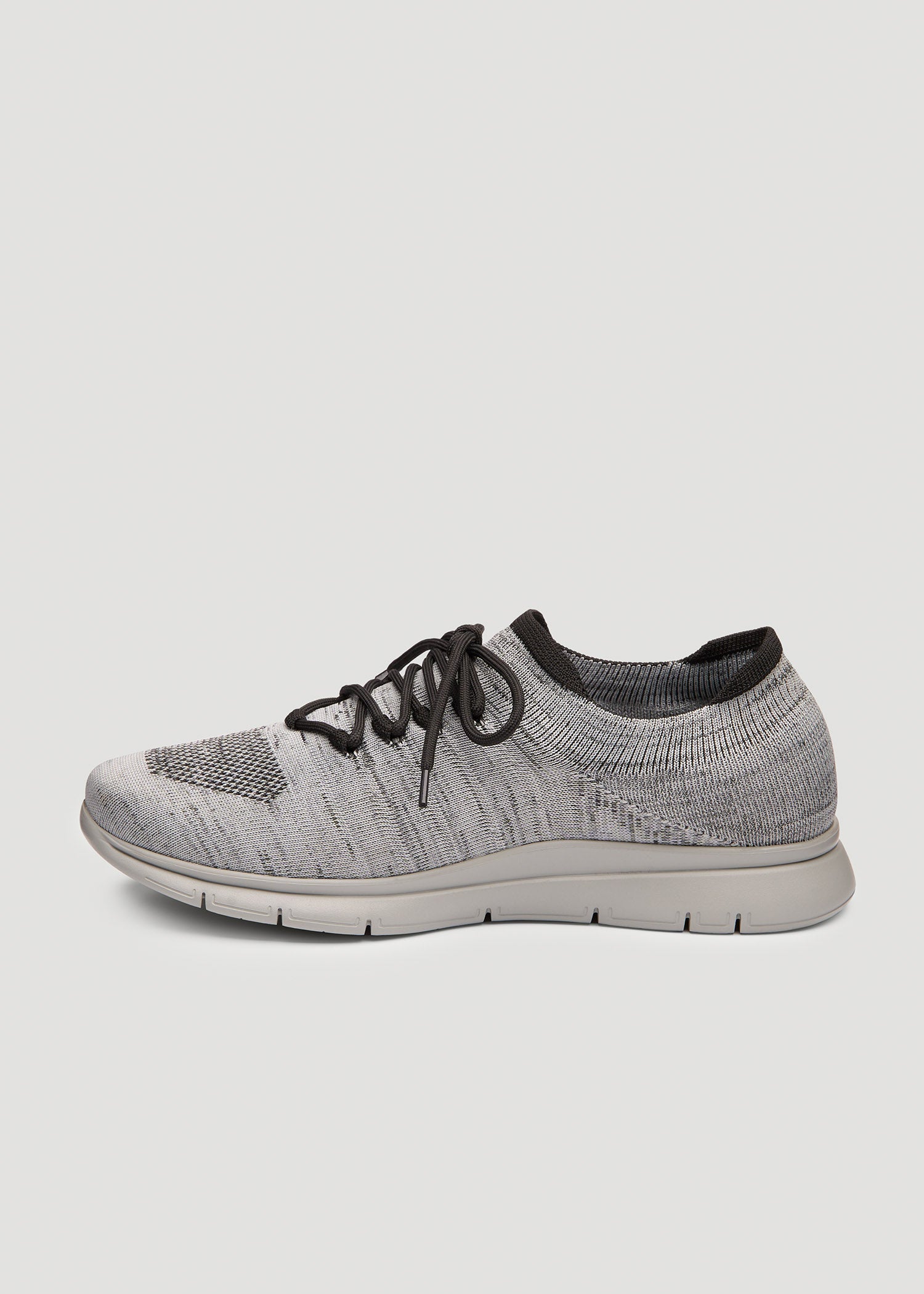 American-Tall-Men-Knit-Runners-Grey-Mix-Side