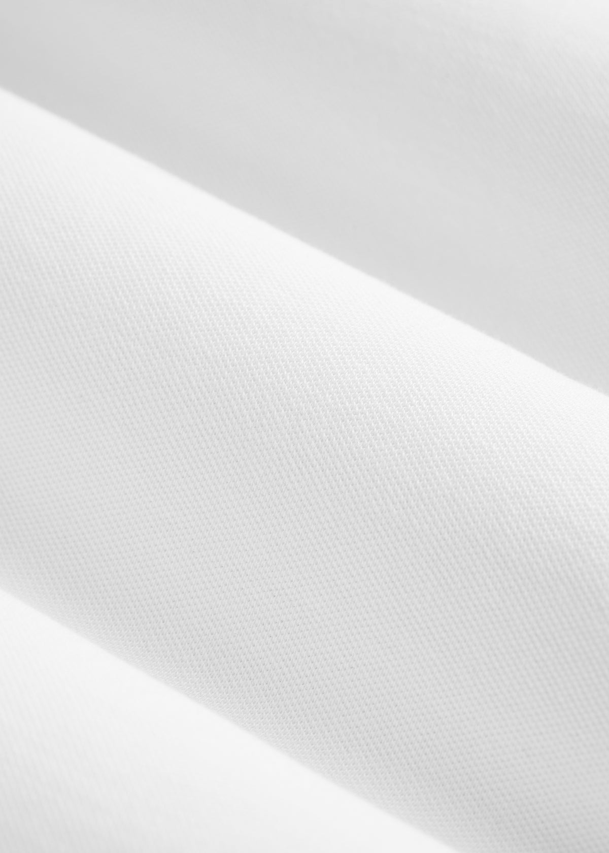 Long Sleeve Classic Polo for Tall Men in Bright White