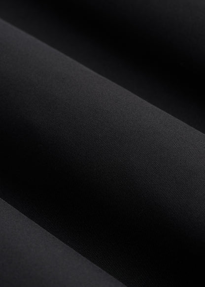 Long Sleeve UPF 50 Rash Guard for Tall Men in Black