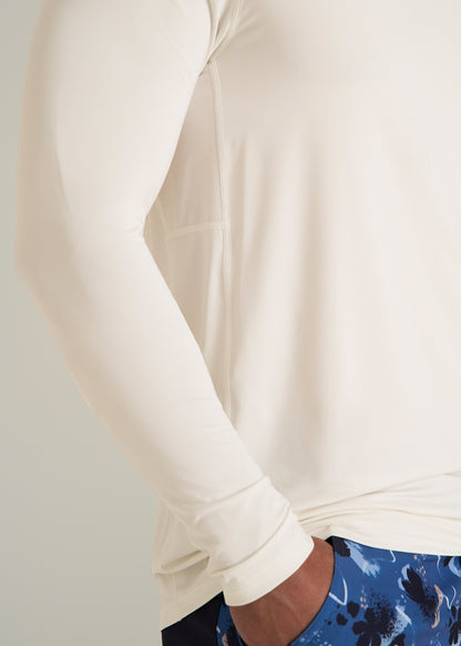 Long Sleeve UPF 50 Rash Guard for Tall Men American Tall
