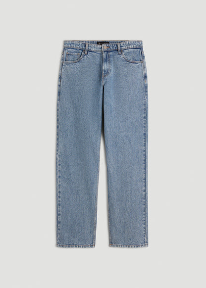 Loose Fit Jeans for Tall Men in Perfect Blue