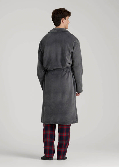 Robe for Tall Men in Charcoal