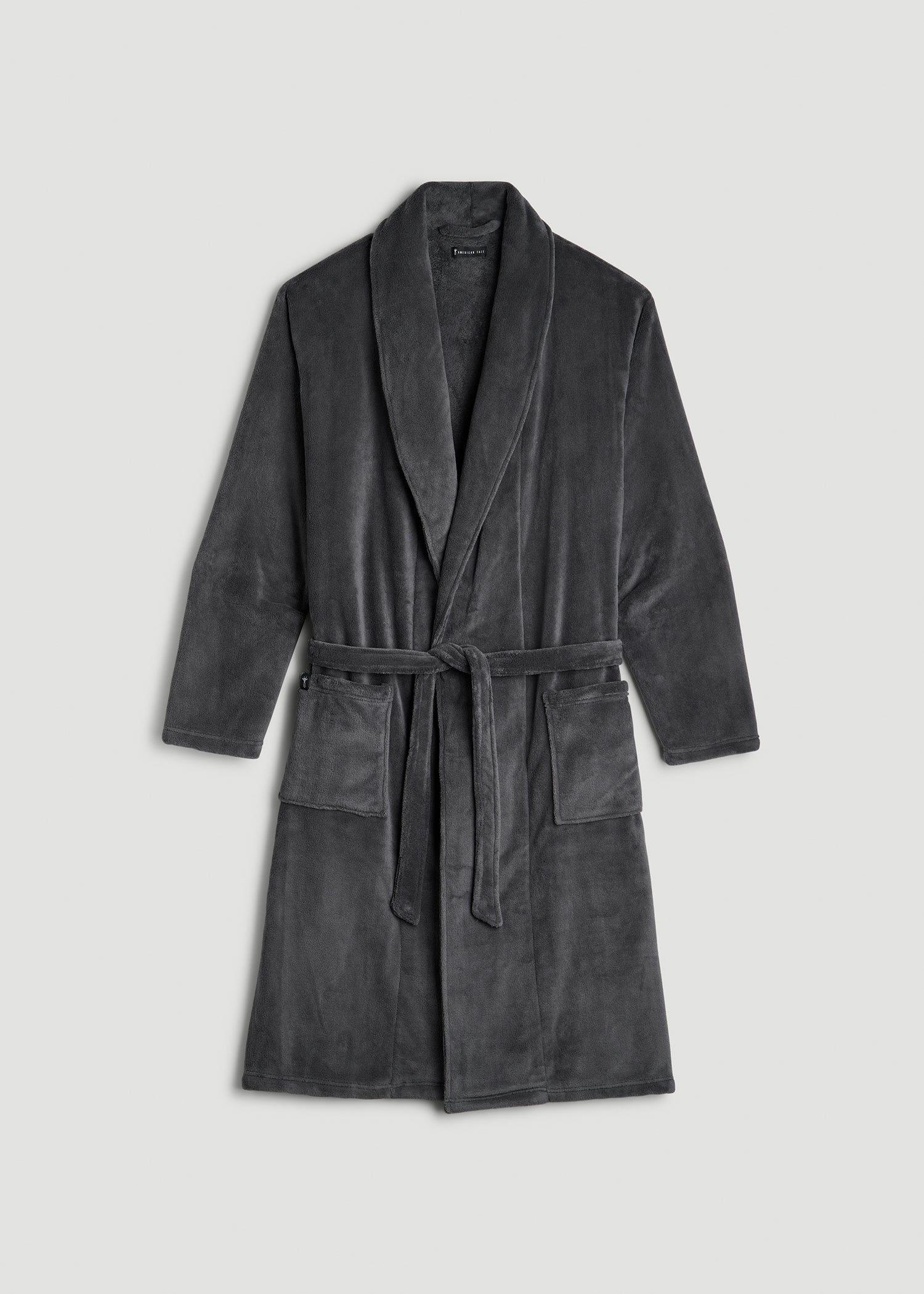 Tall Men's Robe: Charcoal Robes for Tall Guys American Tall