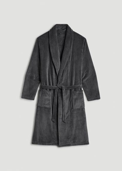 Robe for Tall Men in Charcoal